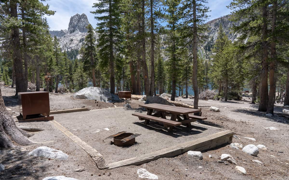 Lake George Campground, California