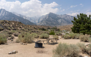 Lone Pine Campground, California