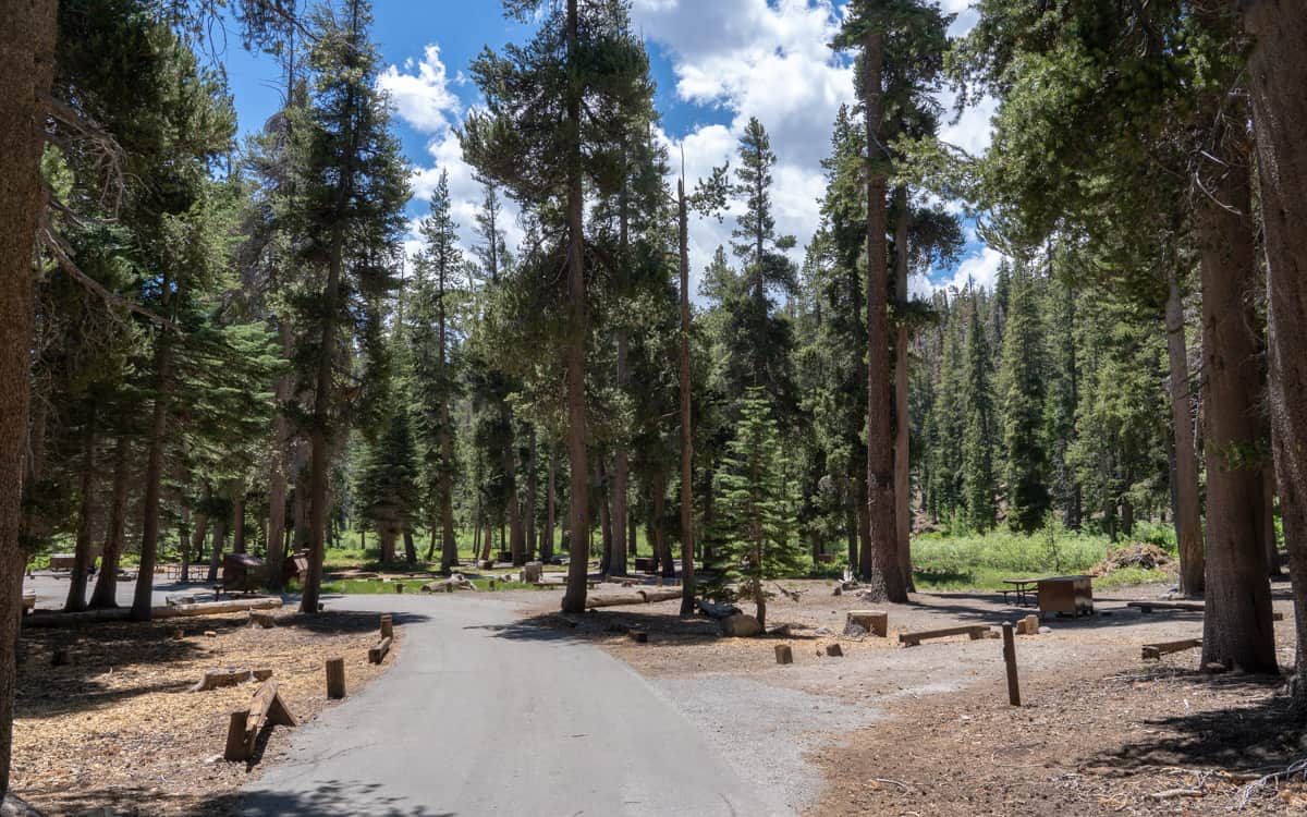 Twin Lakes Campground, California