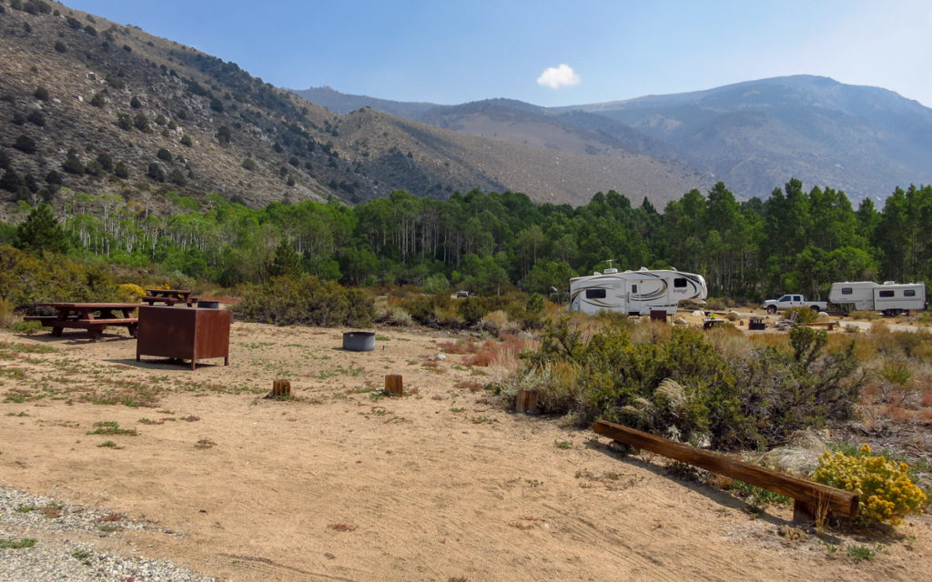 Four Jeffrey Campground California 395 Guide