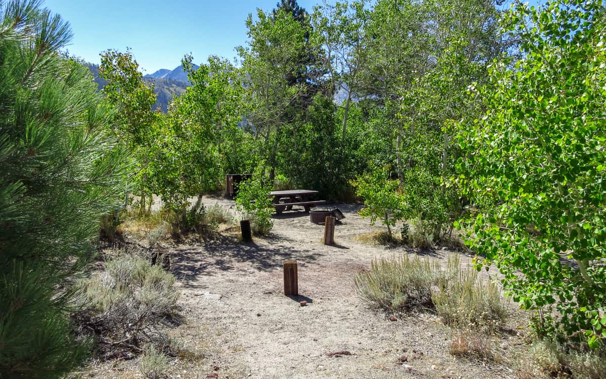 June Lake Campground, California