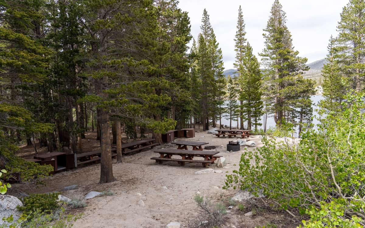 Rock Creek Lake Group Campground, California